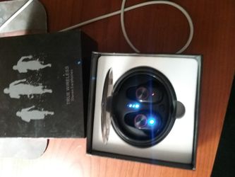 TRUE WIRELESS BLUETOOTH WITH THE LATEST TECHNOLOGY BLUETOOTH V5 STEREO SOUND HD