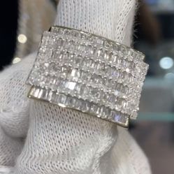 10k Diamonds 1.98CT Yellow Gold Men’s Ring