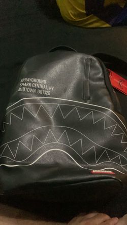 Spray ground backpack