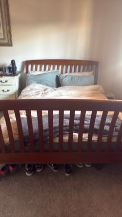 Queen size bed frame