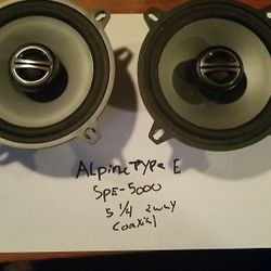 Alpine type E spe 5000