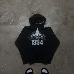 Supreme MM6 Maison Margiela Zip Up Hooded Sweatshirt