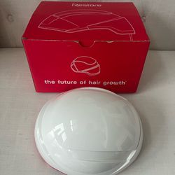 iRestore Professional Hair Growth LLT Red Light Laser Helmet (No Portable Battery / Plug -In Only) — Excellent Condition