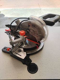 Warrior 7 Inch Chop Saw, Adjustable Cut, 120volt 
