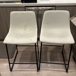 Black and White Bar Stools
