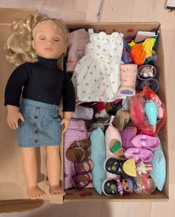 Our Generation & Barbie Dolls