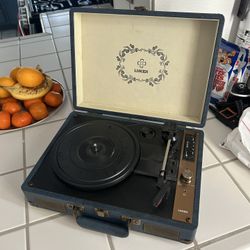 Record Player - Vintage, Portable