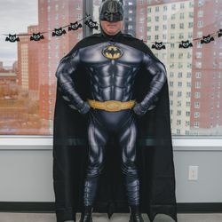 Batman adult costume. Size 3XL