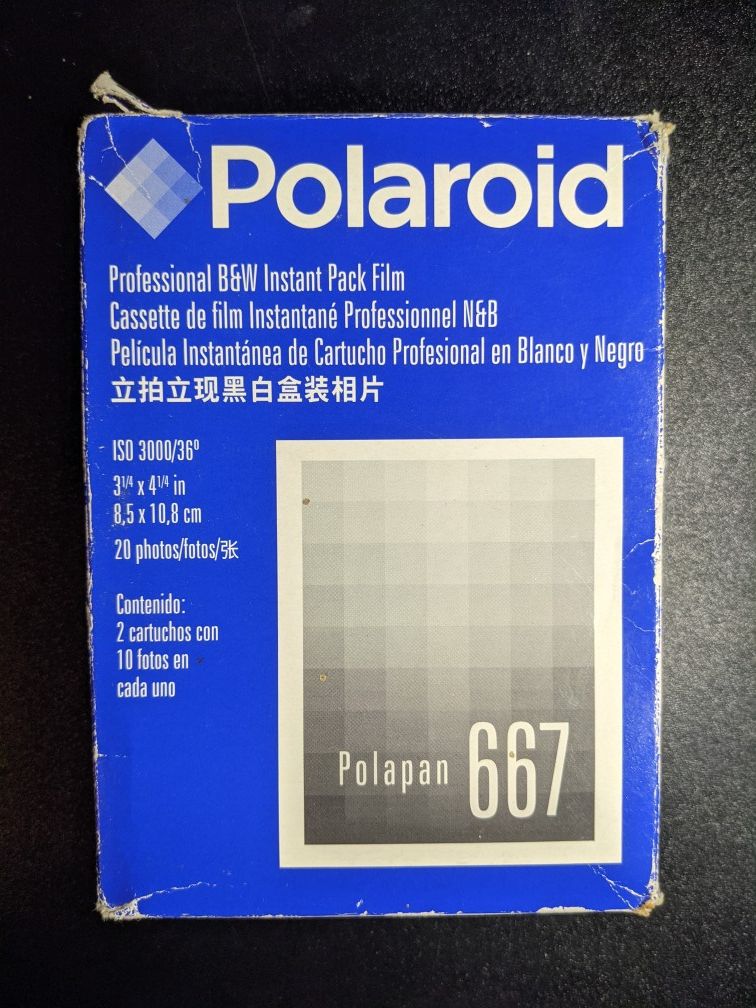 Polaroid Polapan 667 Film (expired)