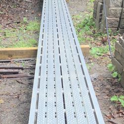 Titanium aluminum pump jack scaffolding system