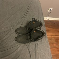 Black Timberlands 