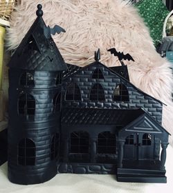 Metal Halloween House