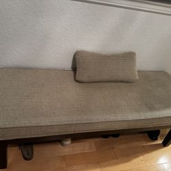 Ethan Allen Upholstered Bench 