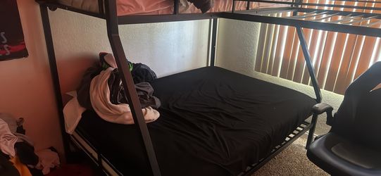 Tri bunk bed metal
