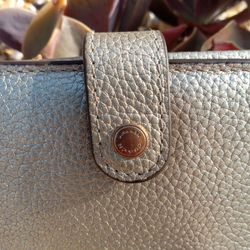 Coach Leather Wallet  $8