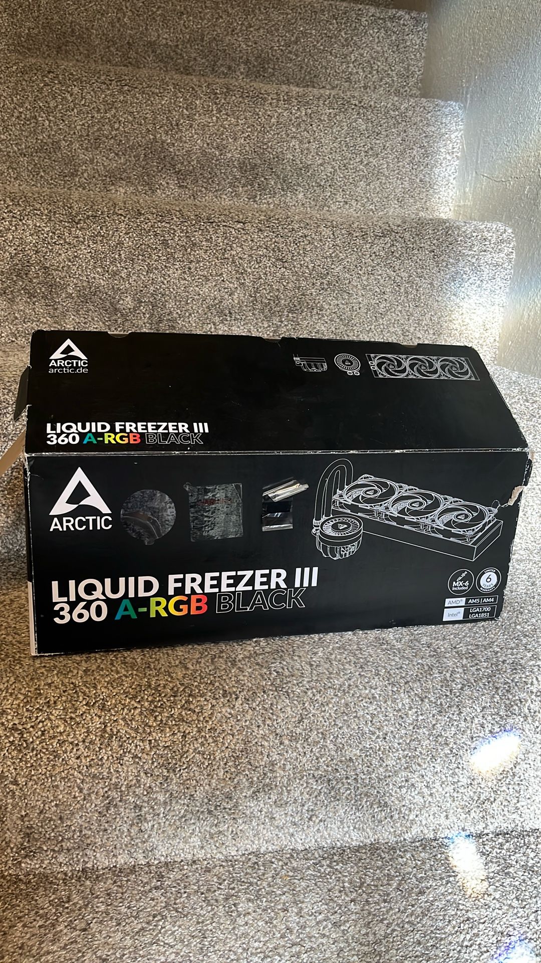 Liquid Freezer 3 Water Cooled Fan Pc