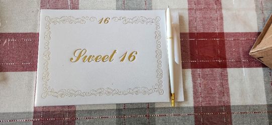 Sweet 16 Guest Book