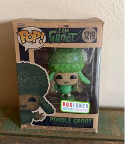 Funko Pop Marvel I Am Groot Poodle Groot Box Lunch Earth Day Exclusive
