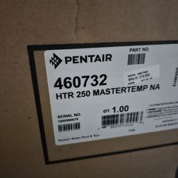 Pentair MasterTemp 250K BTU Gas Pool Heater – High-Efficiency, Compact, and Eco-Friendly