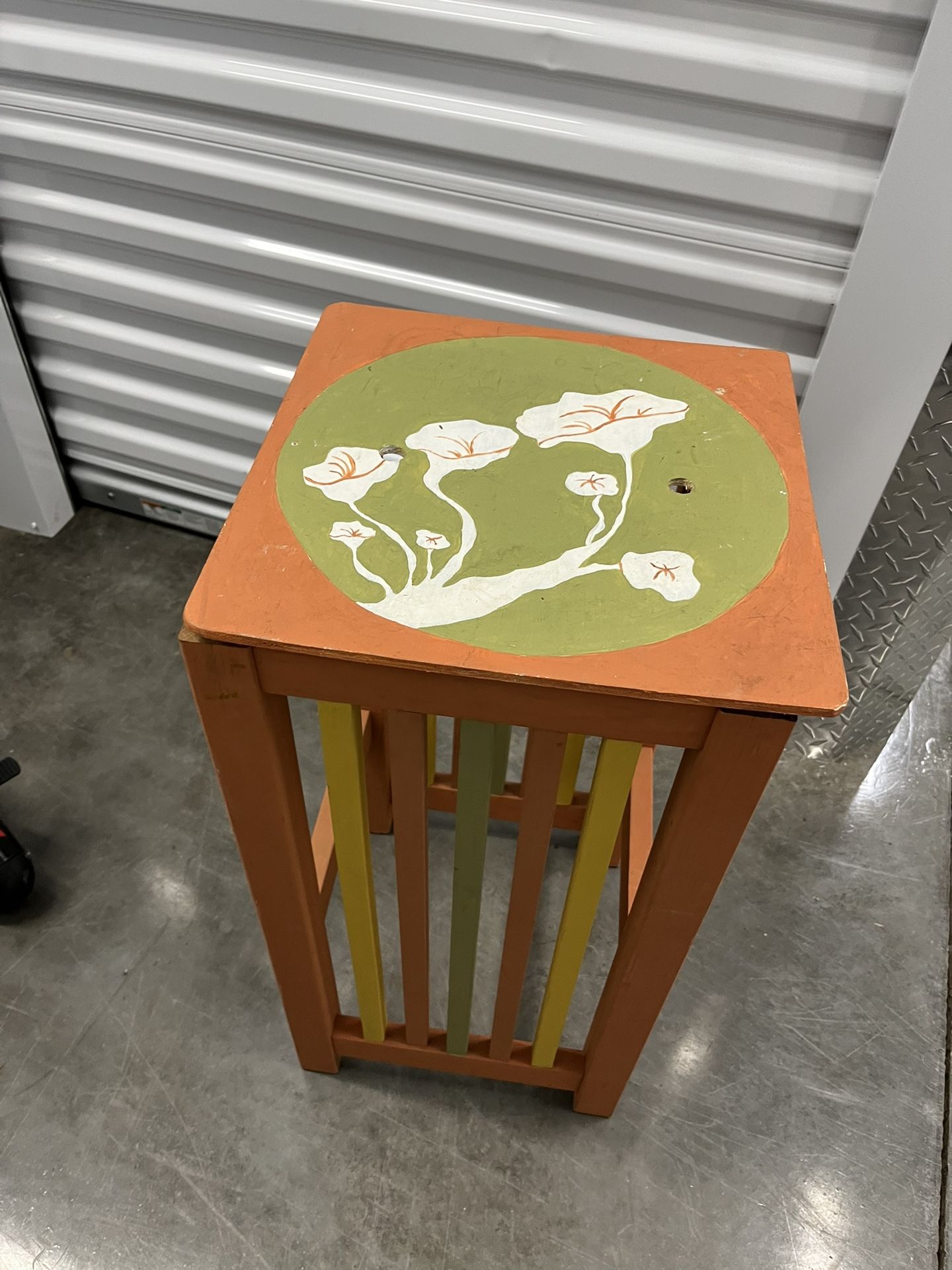 Hand Painted End Table