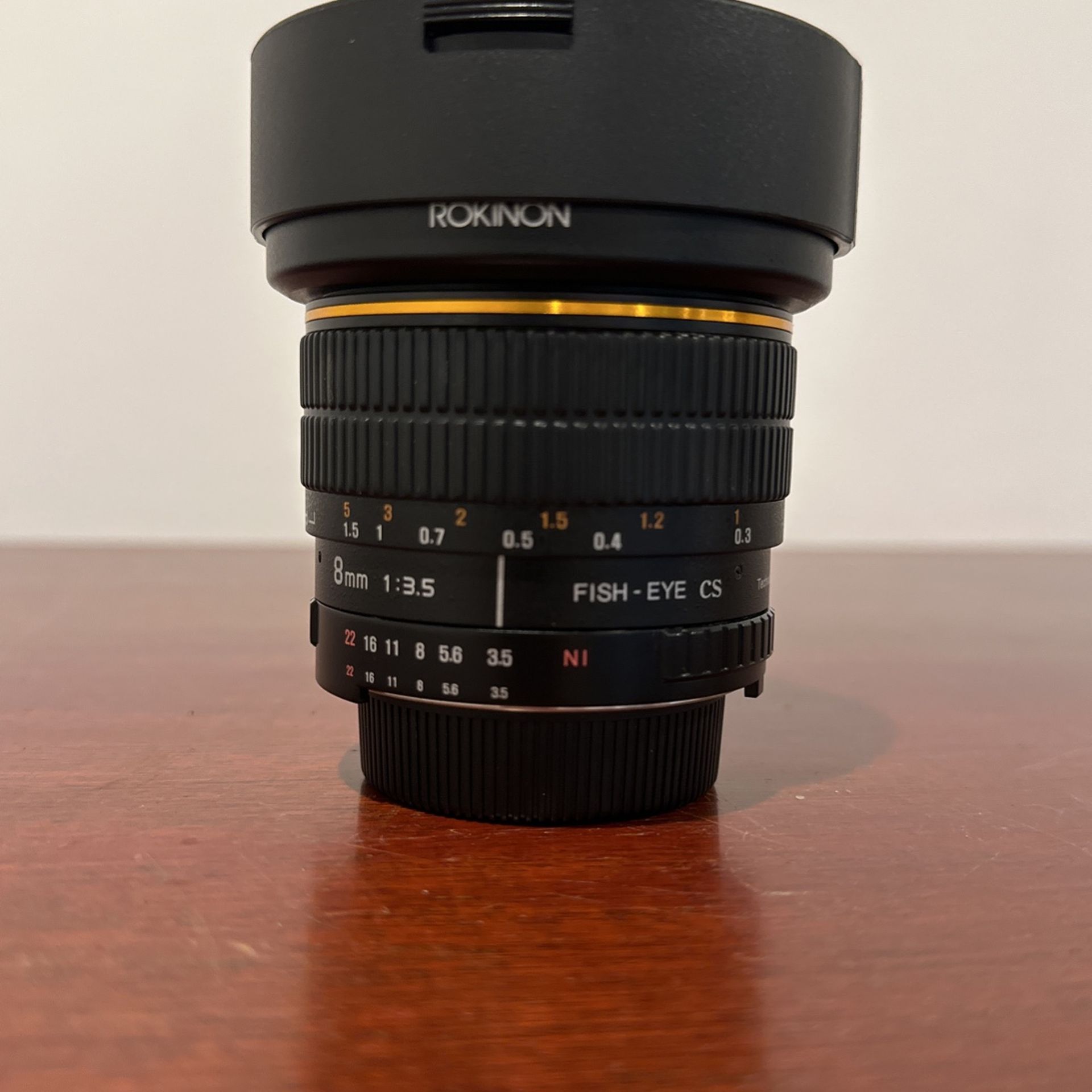 Rokinon 8mm Fisheye Nikon F Mount