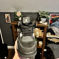 jordan 4 white thunder