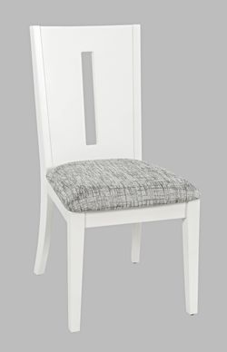 Urban Icon White Slotback Chair (Set of 2)