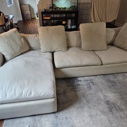 3 Section Couch Beige