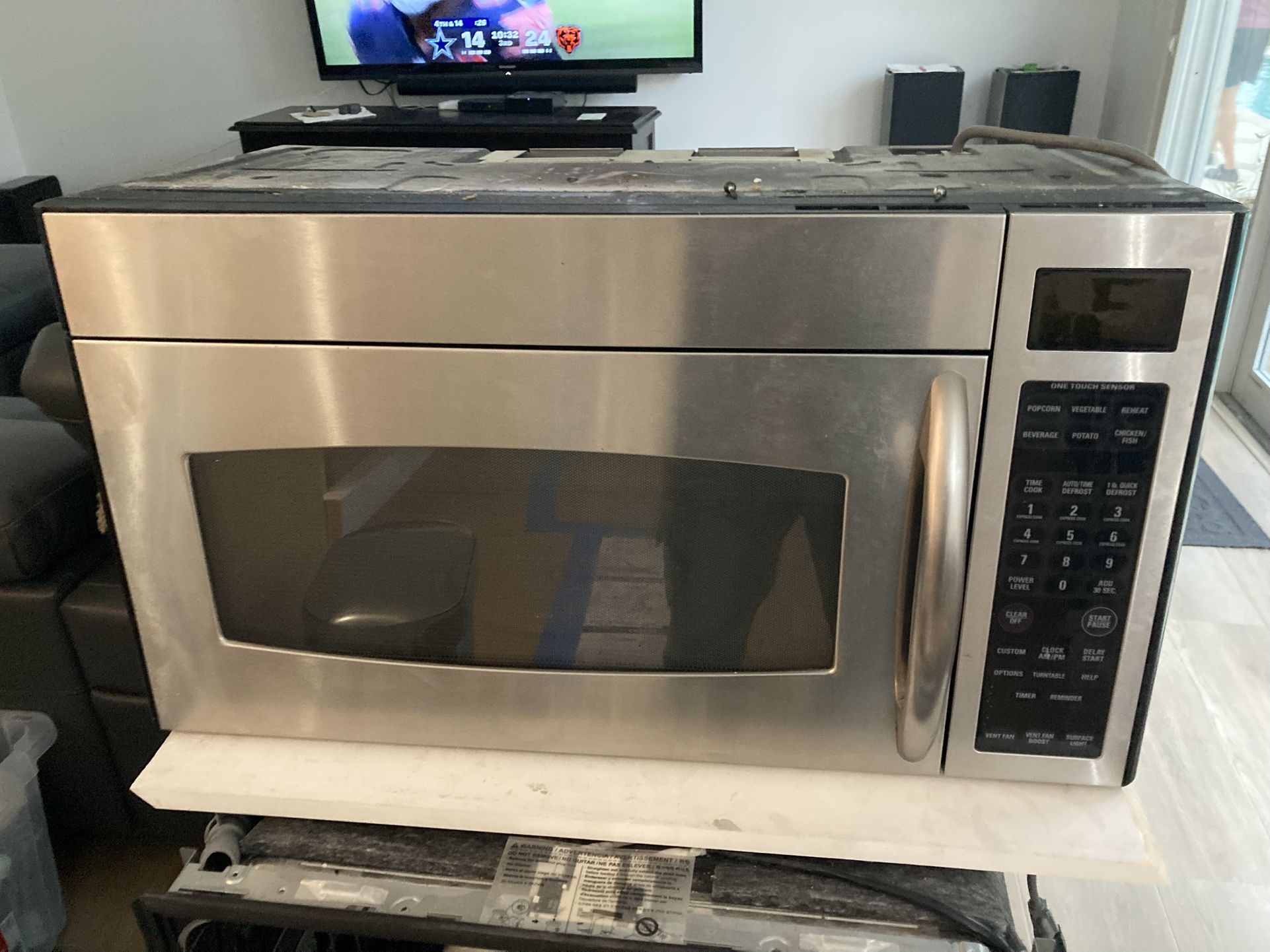 Stainless Microwave