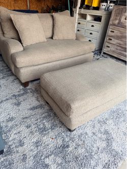OVERSIZE LOVESEAT *Neutral Stone Colored