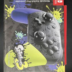 Nintendo Pro Controller Splatoon 3 LE (Read Description)