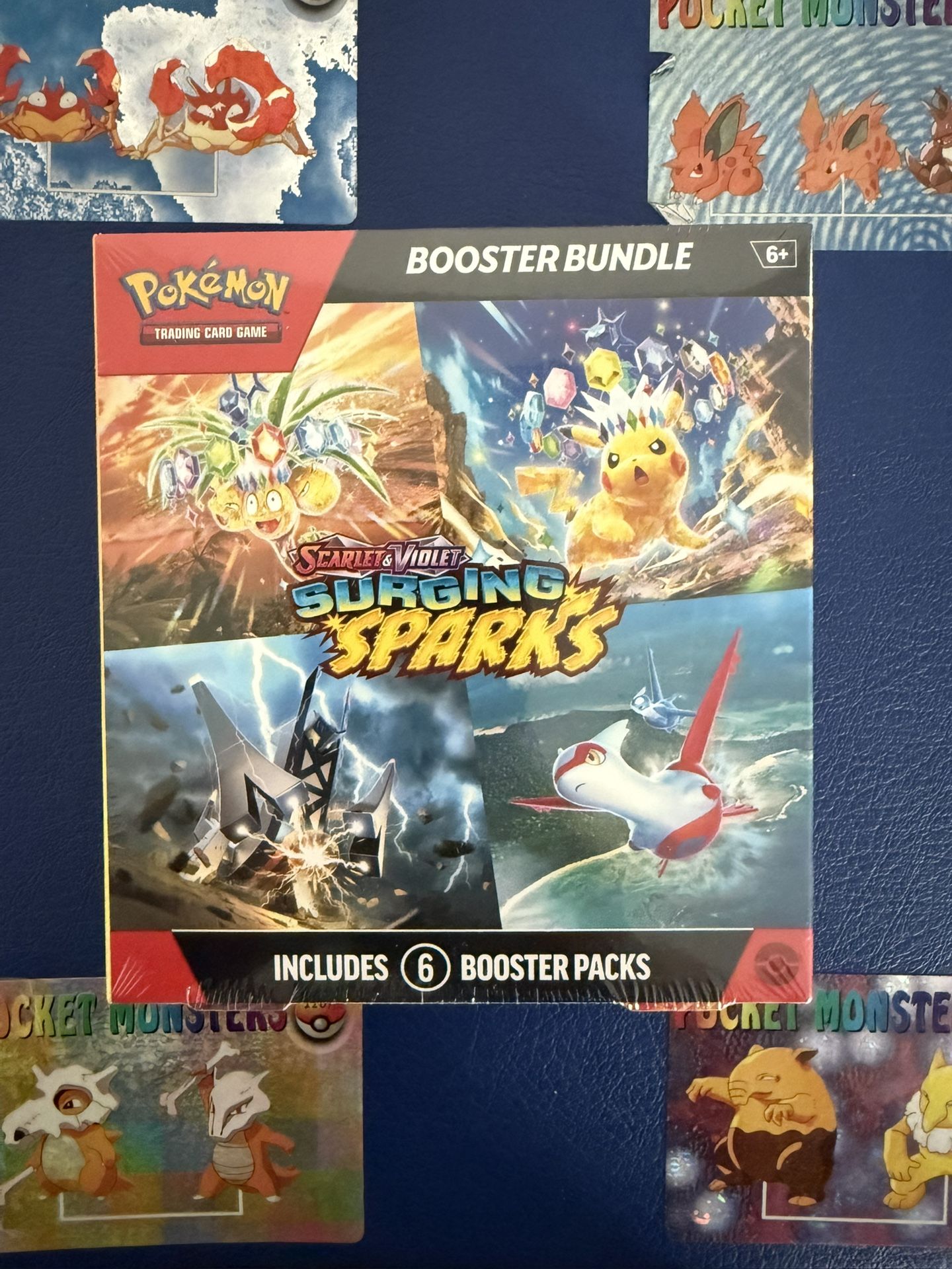 Surging Sparks Booster Bundle New Pokemon