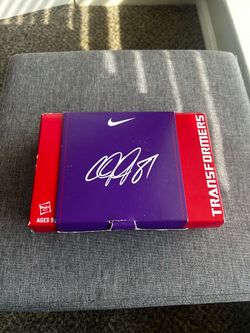 Rare 2013 Nike x Transformers Calvin Johnson Megatron Figure Complete w/ Box”