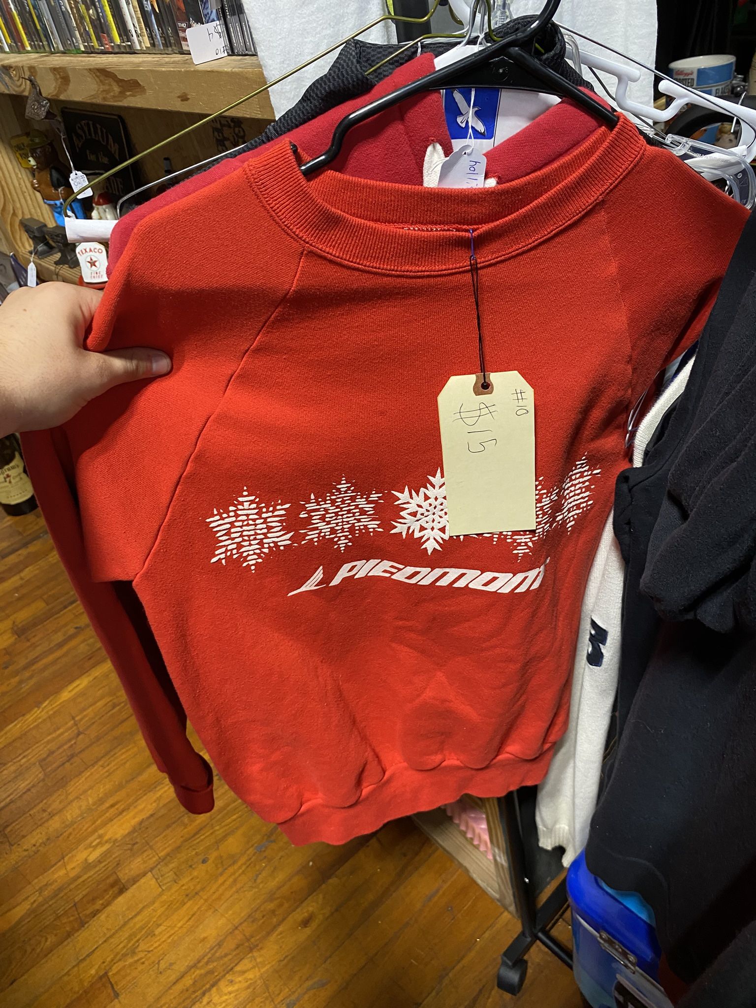 Vtg Piedmont Airlines Sweatshirt