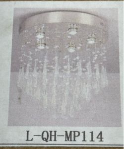 5-Lights Modern Chandelier K9 Crystal Lighting Fixture,Modern Flush Mount Ceiling Light Fixtures Raindrop Chandelier for Bedroom,Dining Room, Living R