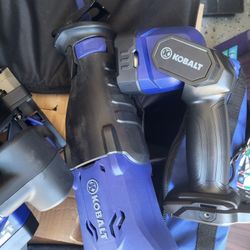 Kobalt Saw Set And Light New