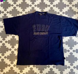 Vintage FUBU XXL Navy Shirt