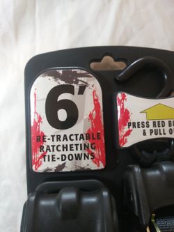 Erickson 6' Automatic Retractable Tie Down