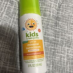 Babyganics Kids' Sunscreen Roller Ball - SPF 50 - 3 fl oz
