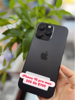 Unlocked - iPhone 16 pro max 256 Gb and clean imei