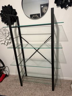 Glass Shelf Unit