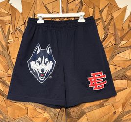 Eric Emanuel UConn Huskies Navy Blue Shorts (M)