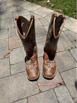 Girls Cowgirl Boots Size 4