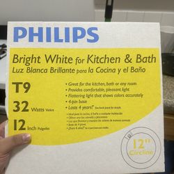 Philips Bright White T9 circline bulb