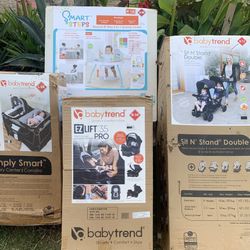 (UNOPENED)BABY TRENDS BUNDLE  DEAL