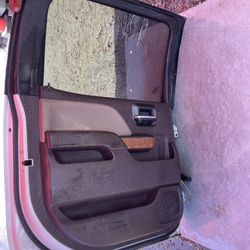 2014-2018 GMC SIERRA REAR BLACK DOOR PANEL 