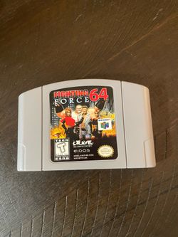 Fighting Force 64 for the N64