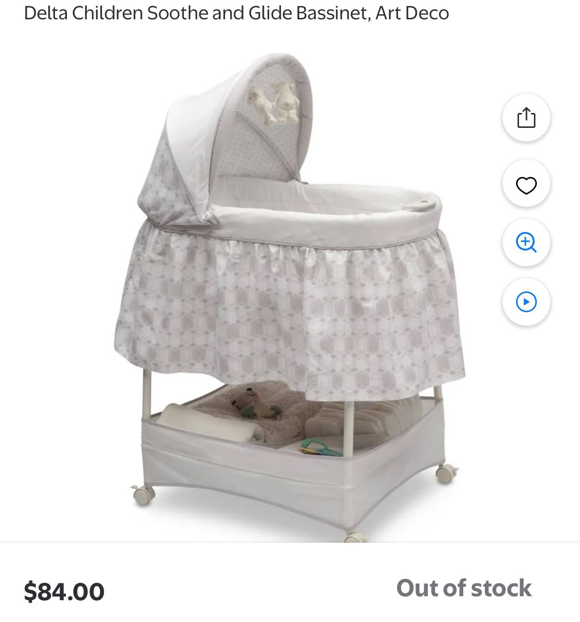 Baby/infant Glide Bassinet