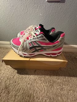Pink ASICS