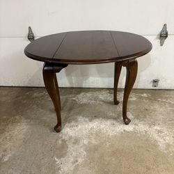 Vintage drop leaf side table